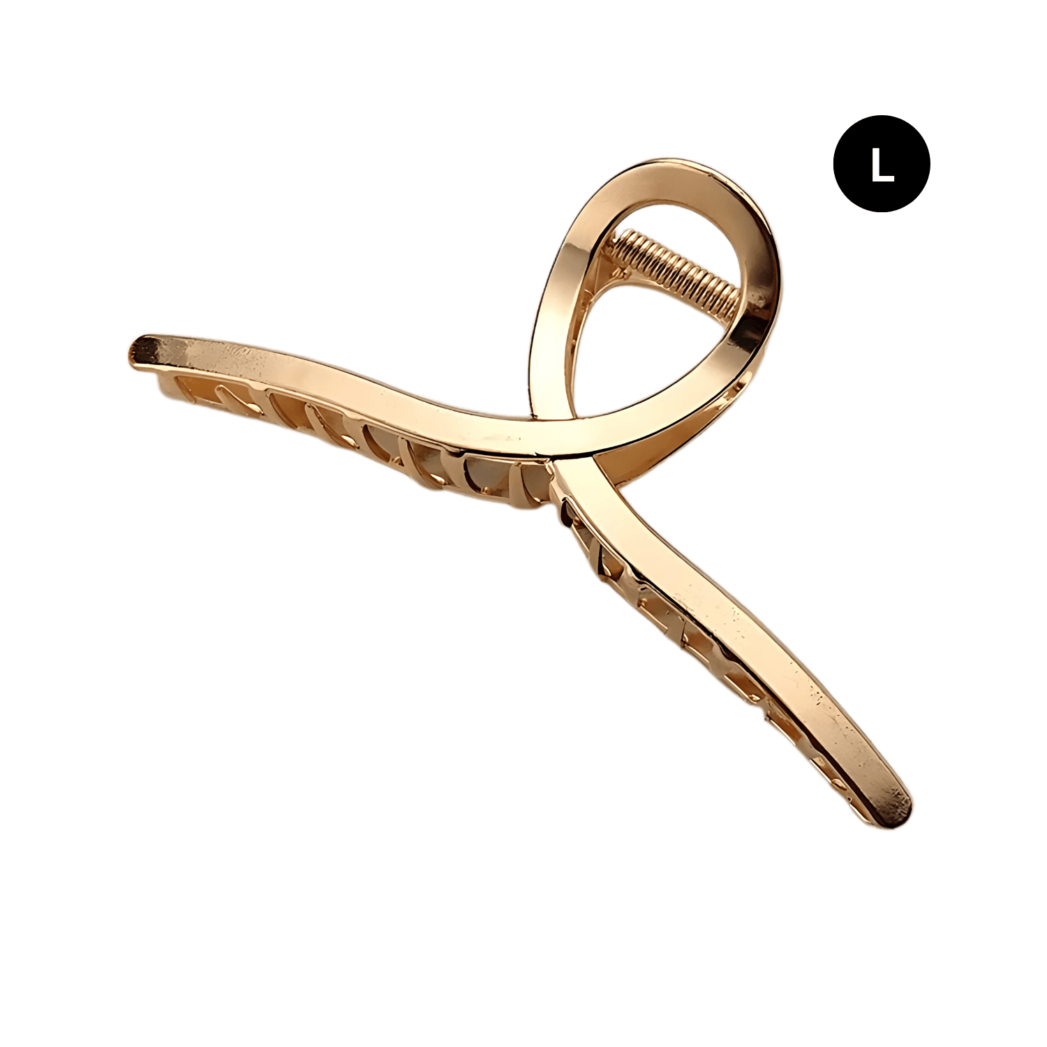 Gold Metal Hair Claws - Gummia